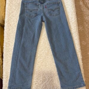 Levi's Light Blue Straight Leg Jeans